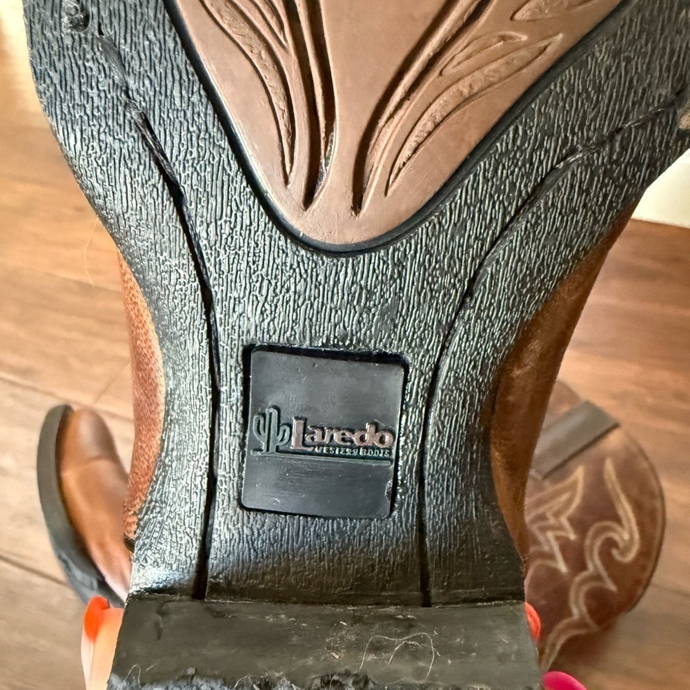 Laredo Women's Maddie 51112 Brown Western Boots- Size 9.5 - Picture 12 of 16